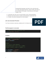 CR-Javascript Fundamentals - Notes