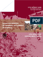 Dokumen - Tips - Situation Analysis of Informal Settlements in Kampala