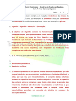 Sistema digestivo - Processos de digestão e absorção