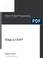 Object Oriented Programming: Very Basic Concepts of OOP