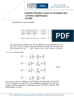 Algorithmes Jacobi Gauss-Seidel