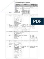 Testes neuropsicológicos e suas aplicações