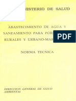 _manual Norma Tecnica Abasteciniento de Agua Zonas Rurales