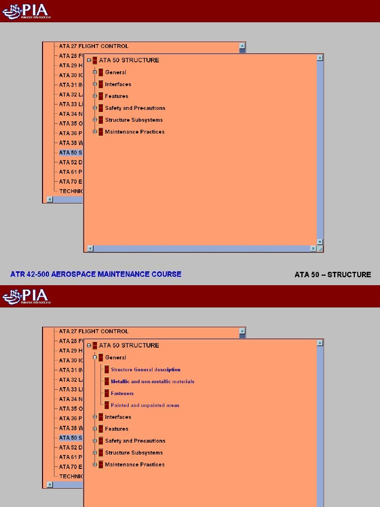 ATA 50 - Structure | PDF