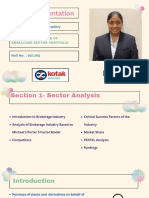 Kotak Securities Sector Analysis