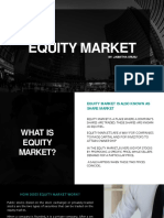Guide to Understanding the Equity Market