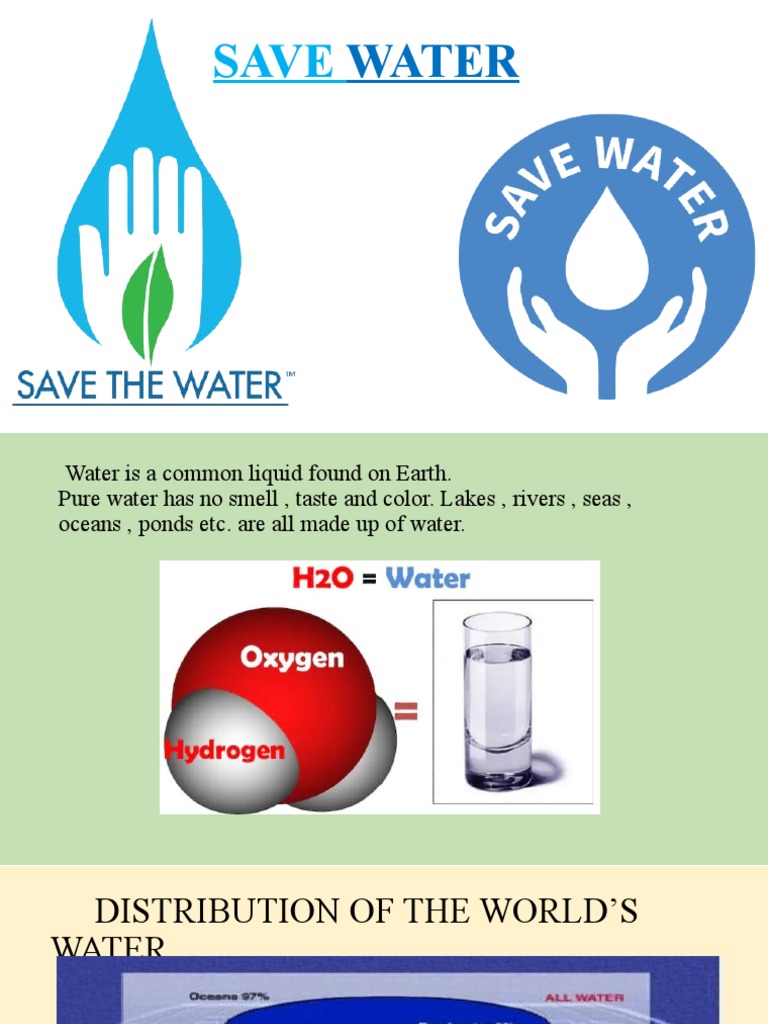 Save Water | PDF | Water | Water Pollution