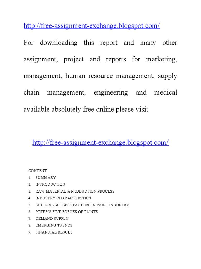 Berger Paints PDF Economic Growth Paint