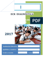 Prueba Ecr Diagnóstica Cta 5to Secundaria