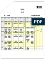 Time Table