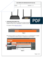 Configuración en Modo PTM Dlink DSL 224