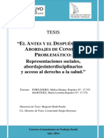 Consumo problemático, representaciones e intervenciones