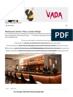 Restaurant Review - Pulia, London Bridge - Vada Magazine