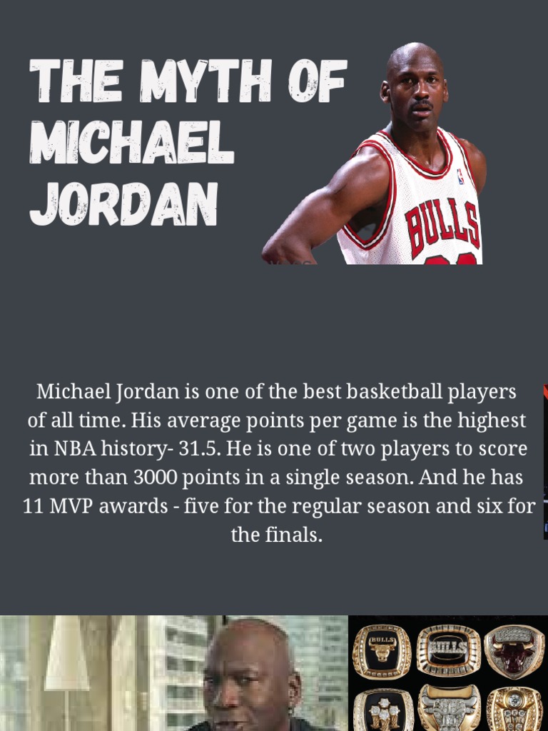 The Myth of Michael JOrdan | PDF