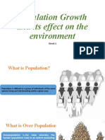 Population Growth & Its Impact on Environment