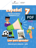 Guía Español 7 estudiantes