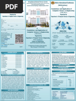 Brochure of International Conference of Computer Science Engineering