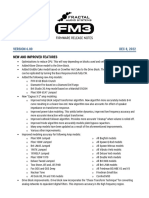 FM3 Release Notes