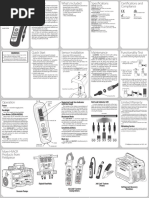 Operator'S Manual: CLEANING: Clean The Exterior With A Damp BATTERY CHARGING: Recharge The Internal