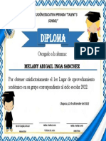 Diseño Diploma MELANY