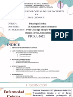 Reacciones Psicológicas de Los Pacientes en Fase Crónica