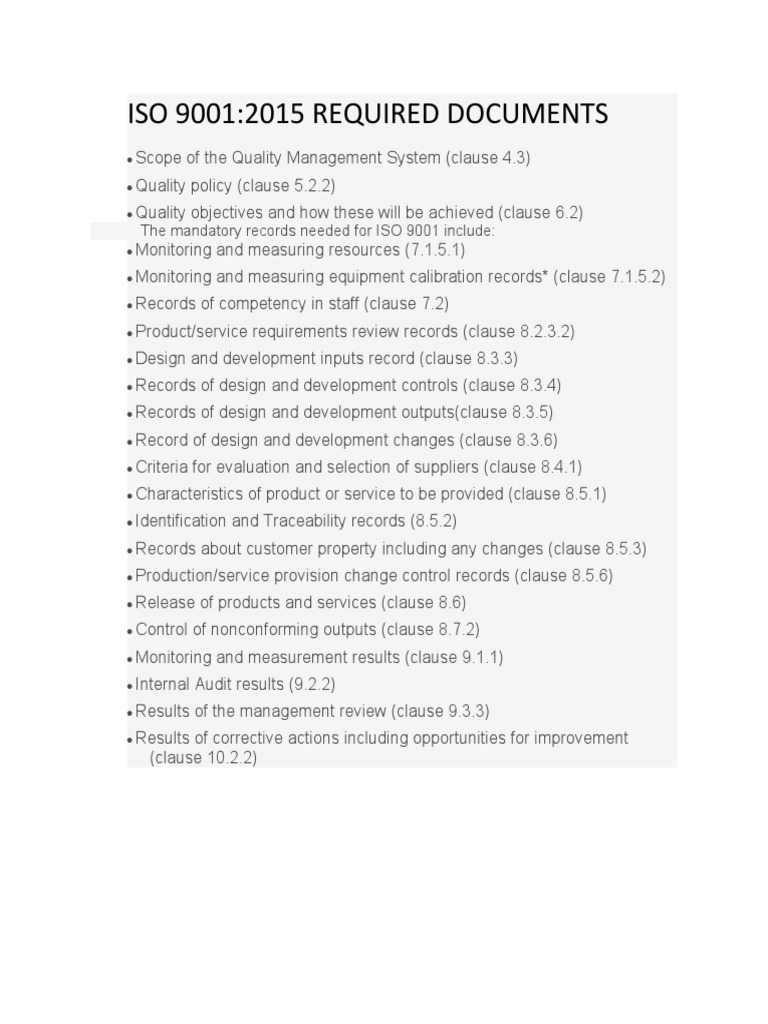 Iso 9001 | PDF