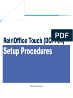 ReiriOffice Touch Setup Procedures - V10