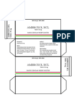 Ambroxol 30mg Tablet