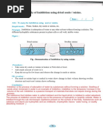 Imbibition of Seeds