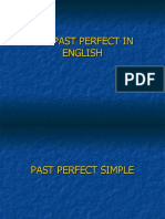 The Past Perfect in English