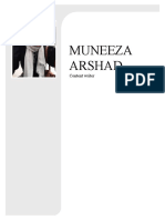 Muneeza Arshad: Content Writer