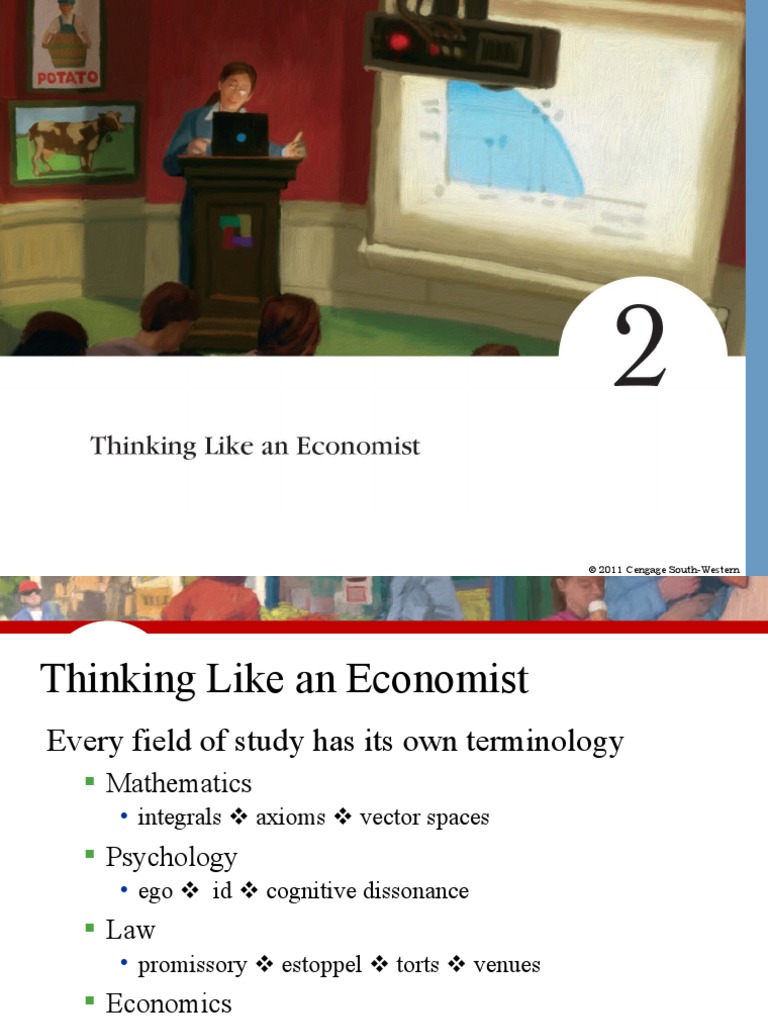 Chapter 2 Thinking Like An Economist Pdf Economics Economies
