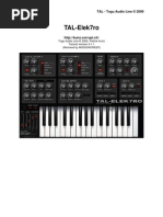 TAL Elek7ro UserManual