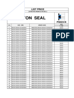 Piston Seal: List Price