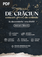 Invitatie Eveniment Special De Craciun