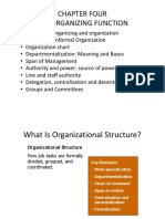 Chapter 4 - The Organization Function Final