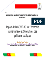 01-Expose-Impact de La Covid-19 Sur L Economie Camerounaise