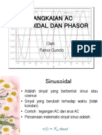 RANGKAIAN AC SINUSOIDAL DAN PHASOR