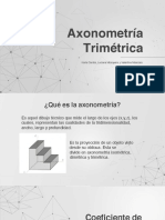 Axonometría Trimétrica