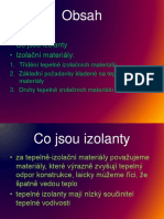 Izolacni Materialy