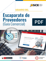 Manual de Usuario Del Escaparate de Proveedores (Guía Comercial)