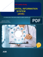 Army Hospital Information System - Sri Lanka Army