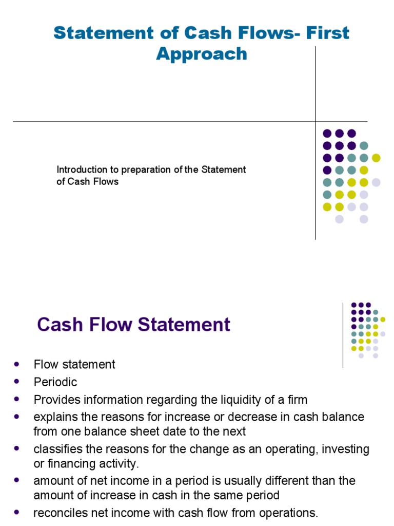Cash Flow Statement Overview | PDF | Expense | Cash Flow Statement