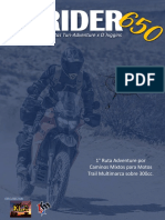 Instrucciones y Sugerencias Rider650