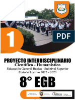 Proyecto Interdisciplinar Semana # 01 - Octavo Egb