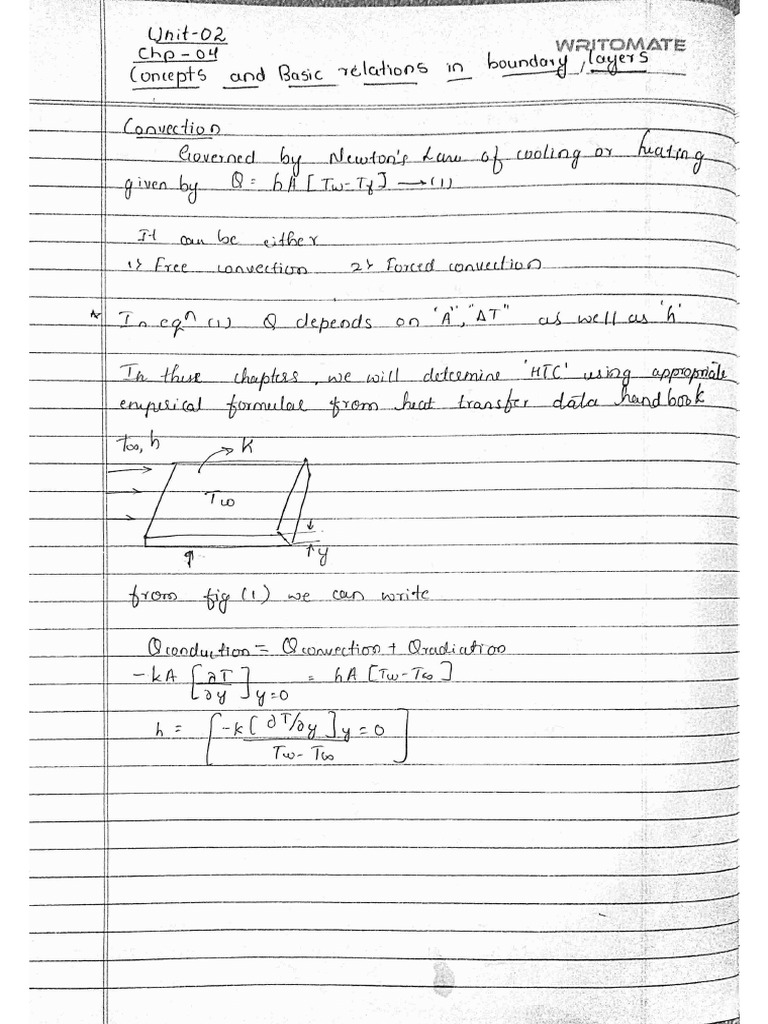 HMT Notes | PDF