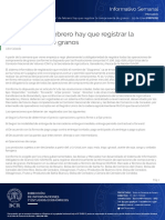 Desde El 1° de Febrero Hay Que Registrar La Compraventa de Granos