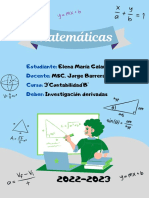 Flyer Ilustrado Educación Clases Particulares Matemáticas Violeta