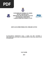 Universidade Federal Da Bahia Escola Politécnica Programa de Pós-Graduação em Engenharia Industrial Laboratório de Energia E Gás