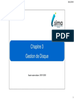 Gestion de Disque